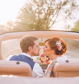 Honeymoon trip for two in your retro car